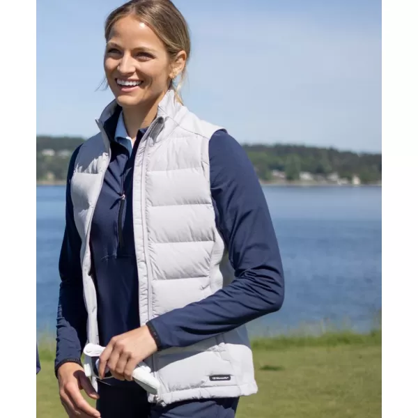  Dámská hybridní vesta CUTTER & BUCK | OAK HARBOR VEST WOMEN SILVER 