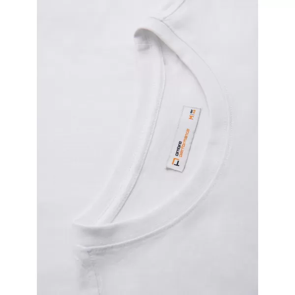  Pánské triko OMBRE OM-TSPT-0245 WHITE 