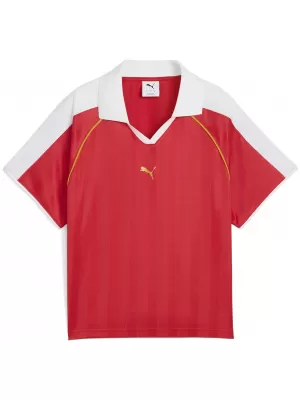 Dámský dres PUMA T7 RELAXED FOOTBALL JERSEY 63215711 FOR ALL TIME RED