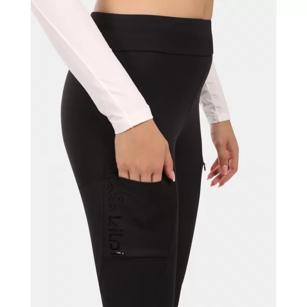  Dámské legíny KILPI MOUNTERIA-W ZL0416KI ČERNÁ 