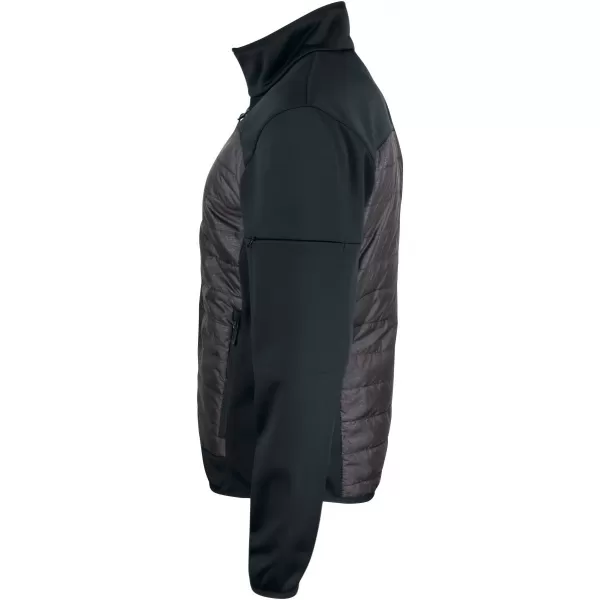  Pánská reflexní hybridní bunda CLIQUE | CUSTER JACKET MEN BLACK/REFLECTIVE 