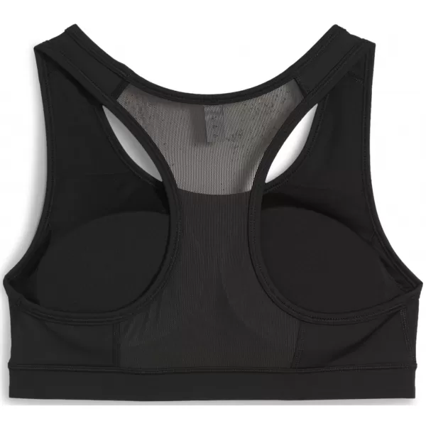  Dámská podprsenka PUMA 4KEEPS BRA - PADDED - SMALL CAT 52814901 PUMA BLACK/SMALL CAT 