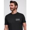 Pánské triko OMBRE OM-TSPT-0231 BLACK