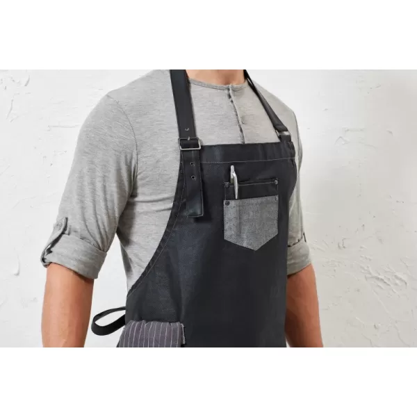  Zástěra Premier | PR 136 INDIGO/BROWN 