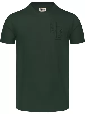Pánské triko NORDBLANC GOODWILL NBSMT8161 TMAVĚ ZELENÁ