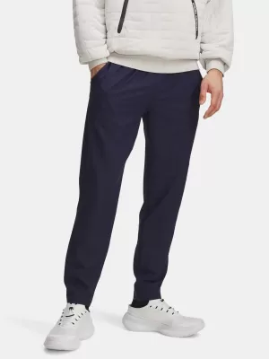 Pánské sportovní kalhoty UNDER ARMOUR UA UNSTOPPABLE TAPERED PANTS 6003861-410 MODRÁ