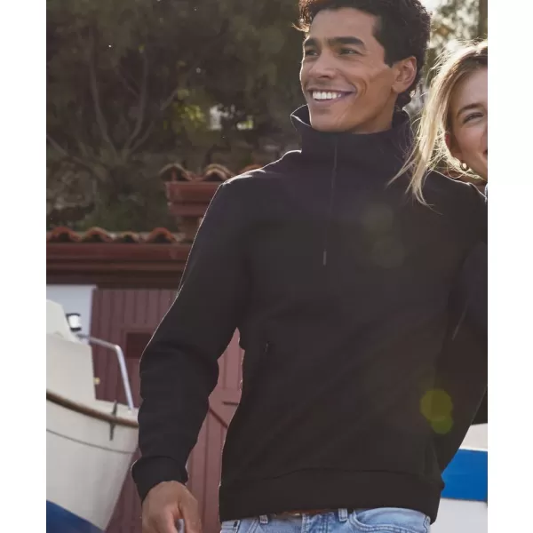  Pánská mikina CLIQUE | HOBART SWEATER MEN BLACK 