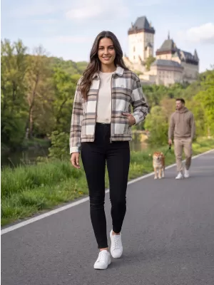 Dámská mikina ALTISPORT GEALDINE BÉŽOVÁ