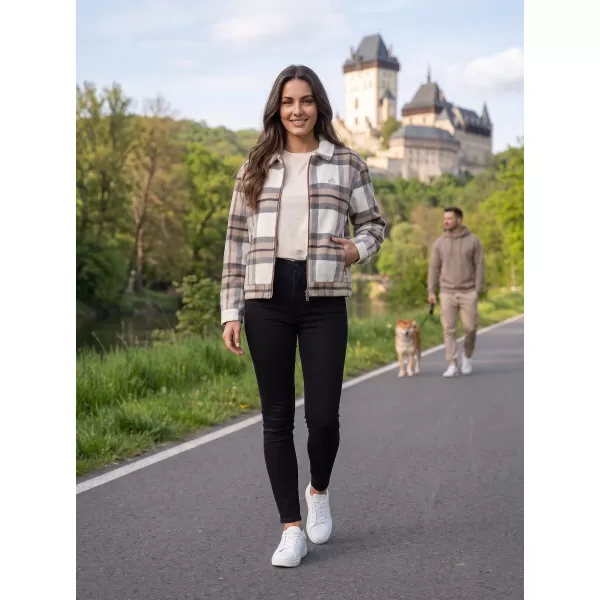  Dámská mikina ALTISPORT GEALDINE BÉŽOVÁ 
