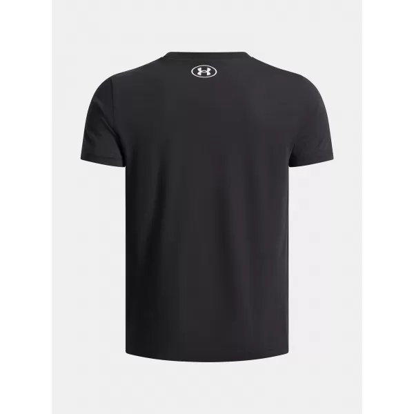  Chlapecké triko UNDER ARMOUR UA OVERLAY WM SS 6005069-001 ČERNÁ 
