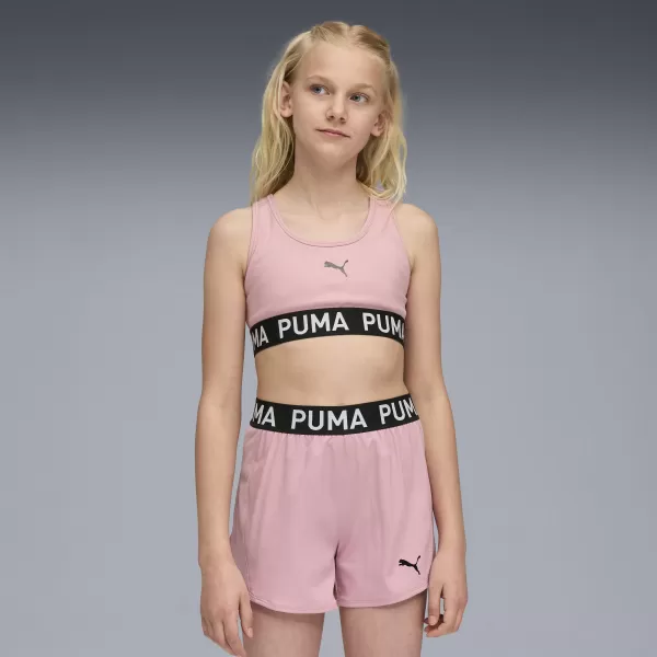  Dětská podprsenka PUMA STRONG BRA G 52714265 POISED PINK 