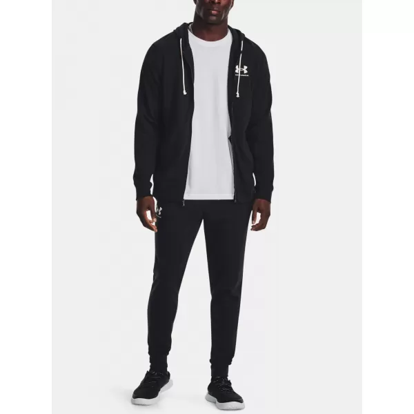  Pánské tepláky UNDER ARMOUR UA RIVAL TERRY JOGGER 1380843-001 ČERNÁ 
