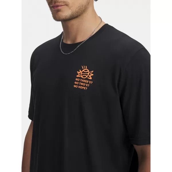  Pánské triko UNDER ARMOUR UA M 60/40S CAN'T HOOP SS 6003684-001 ČERNÁ 