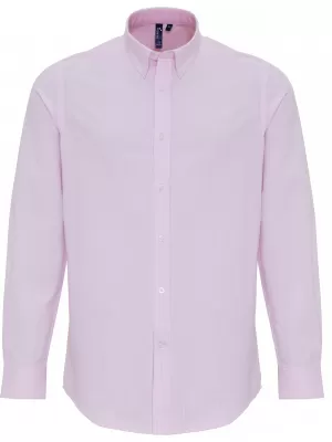 Pánská košile Premier | PR 238 WHITE/PINK