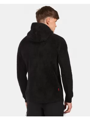 Pánská fleece mikina KILPI NORKA-M ZM0204KI ČERNÁ