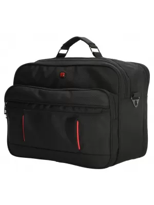 Brašna ENRICO BENETTI Cornell 15,6" Reporter Bag Black Black
