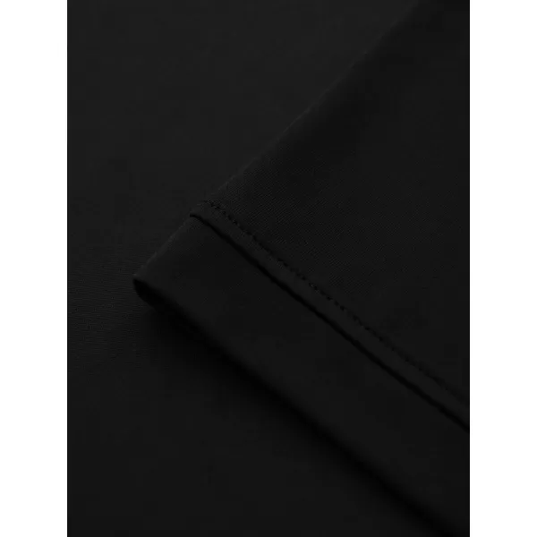  Pánské triko s límečkem OMBRE OM-POSS-0150 BLACK 