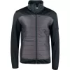 Pánská reflexní hybridní bunda CLIQUE | CUSTER JACKET MEN BLACK/REFLECTIVE