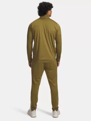 Pánská souprava UNDER ARMOUR UA RIVAL KNIT TRACK SUIT zelená