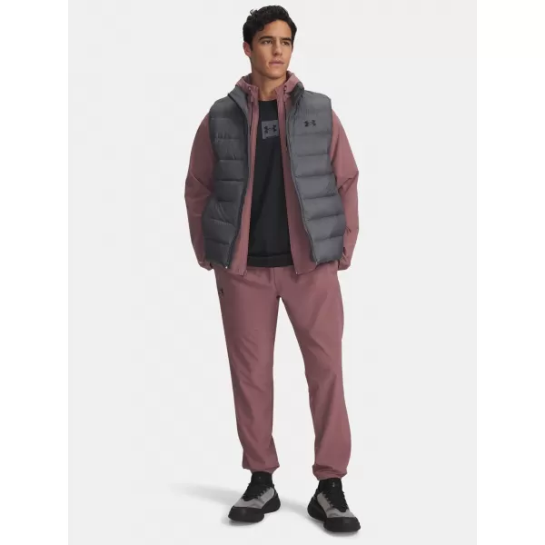 Pánská vesta UNDER ARMOUR LEGEND DOWN VEST 1385838-025 ŠEDÁ 