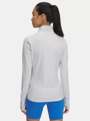 Dámské triko UNDER ARMOUR UA LAUNCH PRO HALF ZIP 1379349-014 ŠEDÁ