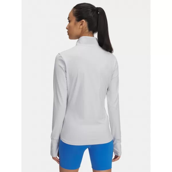  Dámské triko UNDER ARMOUR UA LAUNCH PRO HALF ZIP 1379349-014 ŠEDÁ 