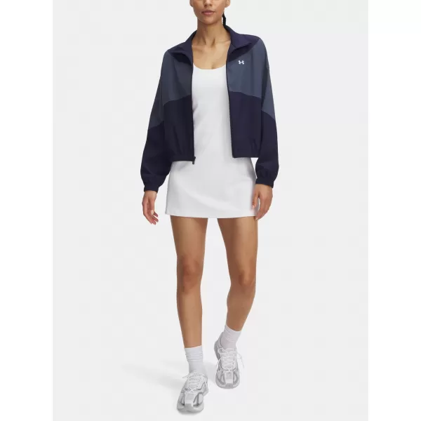 Dámské šaty UNDER ARMOUR MOTION DRESS 1384053-101 BÍLÁ 