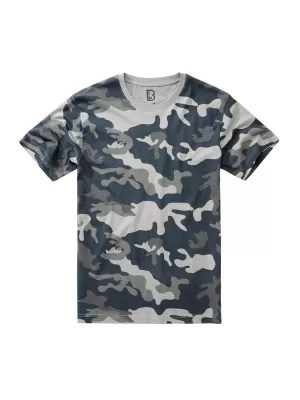 Pánské triko BRANDIT 4200 GREY CAMO