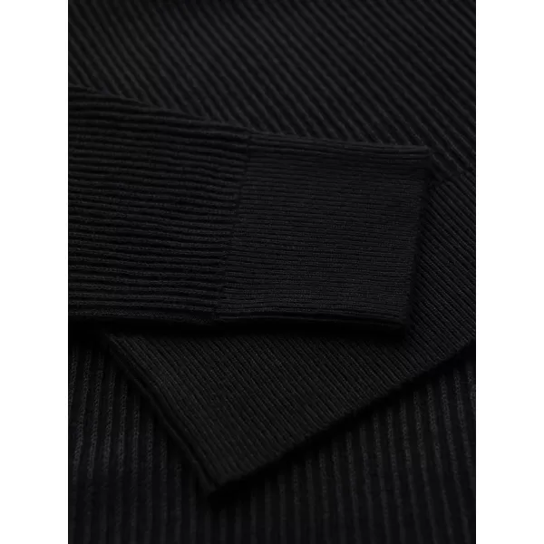  Pánský svetr OMBRE OM-SWSW-0182 BLACK 