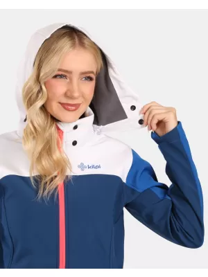 Dámská softshellová bunda KILPI RAVIA-W ZL0125KI TMAVĚ MODRÁ