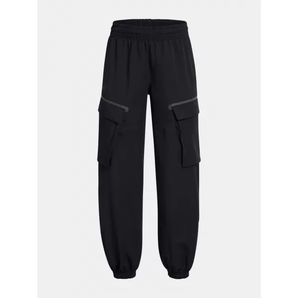  Dámské sportovní kalhoty UNDER ARMOUR UNSTOPPABLE CARGO PANT 1386481-001 ČERNÁ 