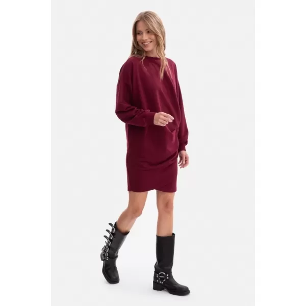  Dámské šaty BEWEAR B298 BURGUNDY 