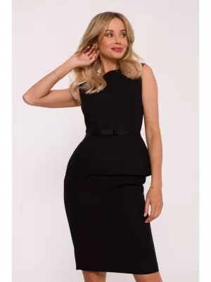 Dámské šaty STYLOVE S427 BLACK