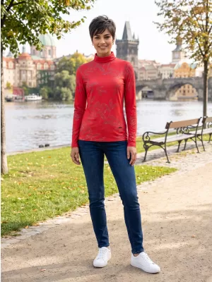 Dámské triko ALTISPORT GERDA ČERVENÁ