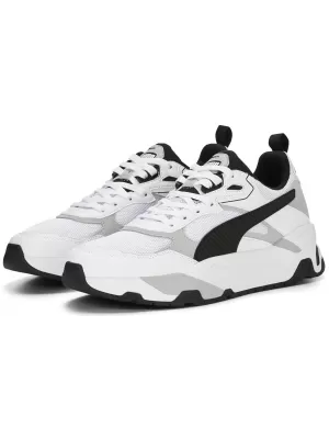 Pánské boty PUMA TRINITY 38928901 WHITE/BLACK/LIGHT GRAY