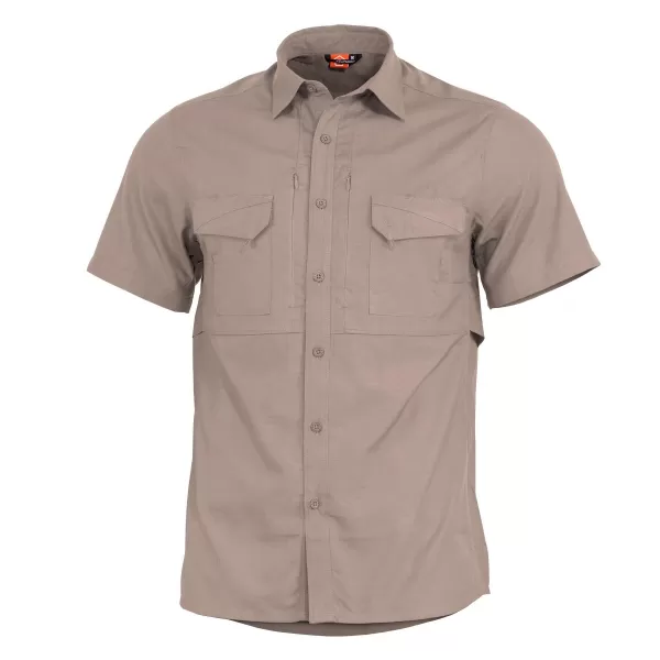  Pánská košile PENTAGON PLATO SHIRT SHORT K02019 KHAKI 