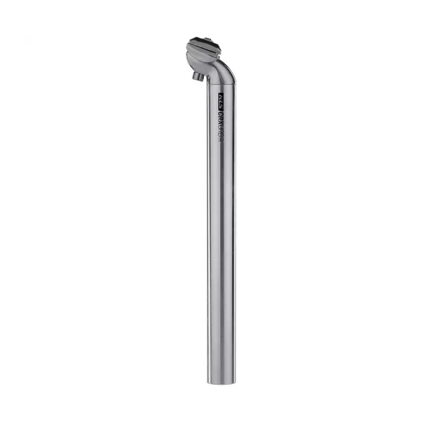  Sedlovka KLS CRX/URB 30 silver 400mm / 27,2mm SILVER 