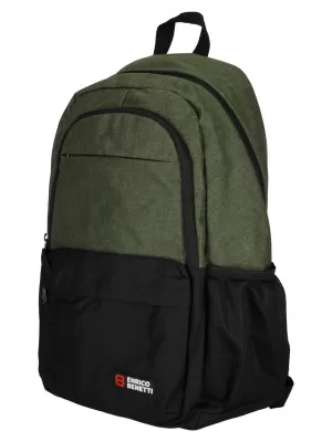 Batoh ENRICO BENETTI HAMBURG NOTEBOOK BACKPACK 23 L OLIVE