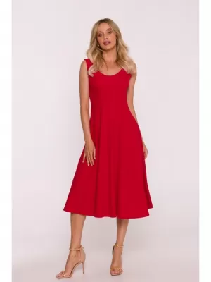 Dámské šaty STYLOVE S424 RED