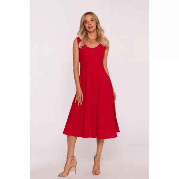  Dámské šaty STYLOVE S424 RED 