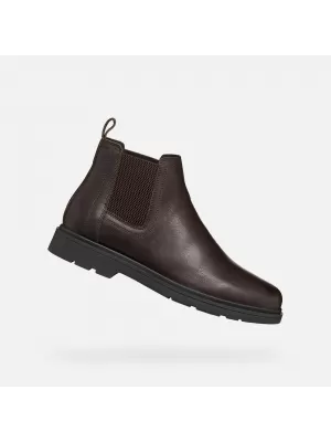 Pánské boty GEOX SPHERICA EC1 G006535 TMAVĚ HNĚDÁ