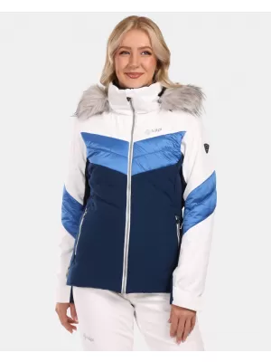 Dámská lyžařská bunda KILPI LIN-W ZL0109KI TMAVĚ MODRÁ
