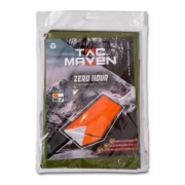  Spací Pytel PENTAGON ZERO HOUR EMERGENCY SLEEPING BAG D20102 OLIVE GREEN 