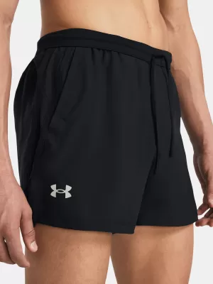 Pánské kraťasy UNDER ARMOUR UA LAUNCH 5'' SHORTS 1382617-001 ČERNÁ
