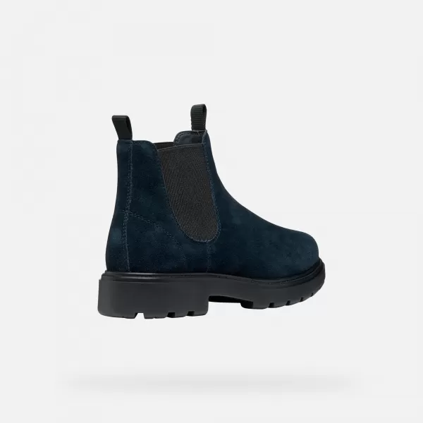  Pánské boty GEOX SPHERICA EC7 G011182 TMAVĚ MODRÁ 