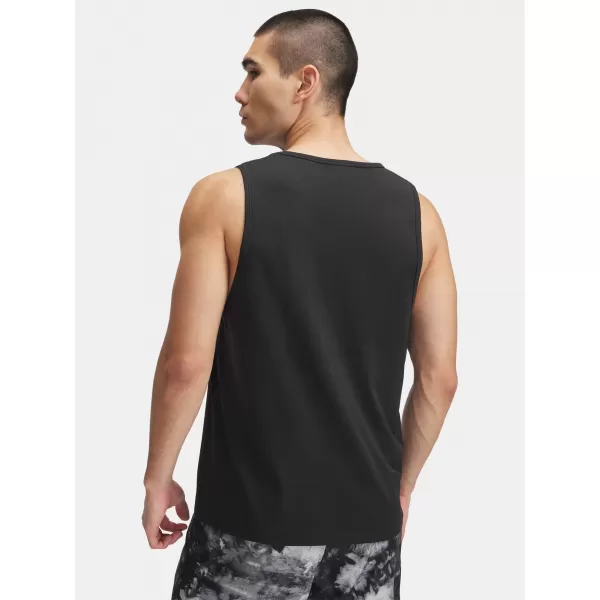  Pánské tílko UNDER ARMOUR VANISH ELITE SEAMLESS TANK 1382800-001 ČERNÁ 