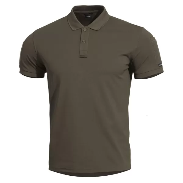  Pánské triko s límečkem PENTAGON PATROL POLO SHIRT D09101 06E D09101 BROWN GREY 