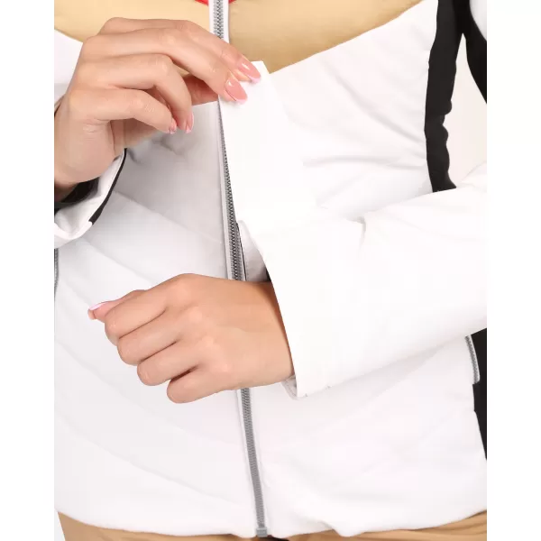  Dámská lyžařská bunda KILPI LIN-W ZL0109KI BÍLÁ 