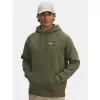 Pánská mikina UNDER ARMOUR UA RIVAL FLEECE HBR LOGO HD 6003955-390 ZELENÁ