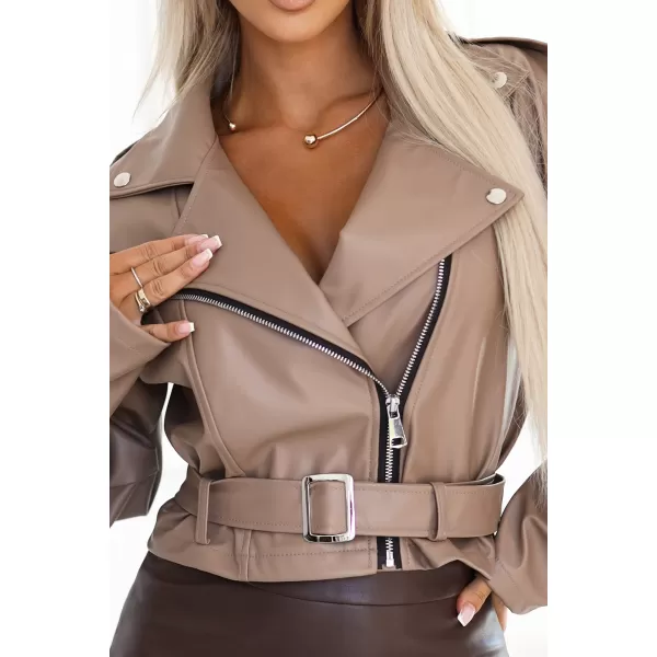  Dámské bunda NUMOCO 626-1 Mocha mousse 